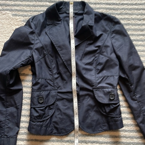 Banana Republic Dark Blue Blazer Jacket Size 4 - Picture 10 of 13